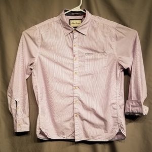 Robert Graham Mens Large Long Sleeve Pink/Blue